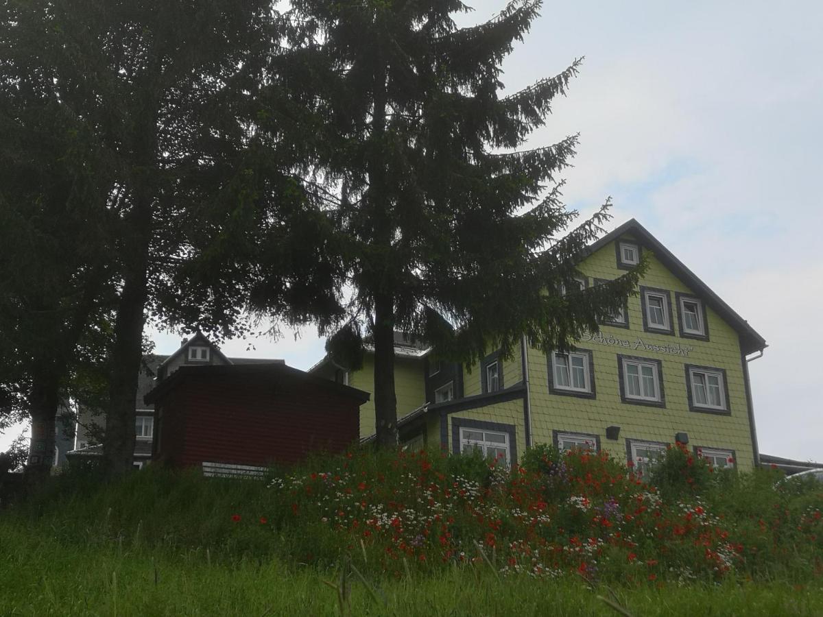 Hotel Schoene Aussicht Masserberg Exterior photo